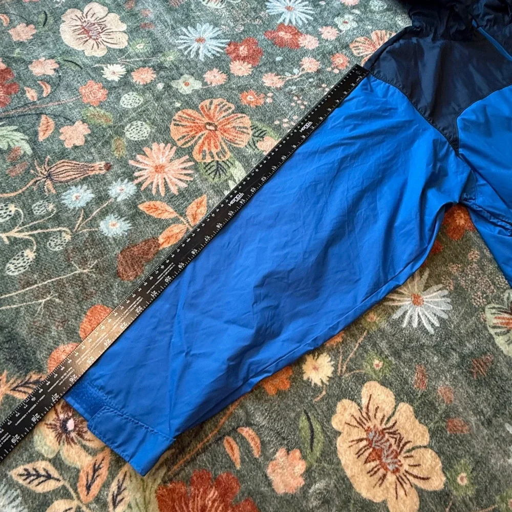 Columbia Glennaker Lake Rain Jacket Mens‎ Blue Navy Windbreaker RM2015 Hooded